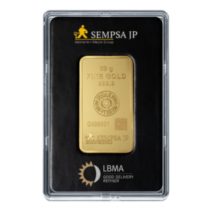 comprar lingote de oro 50 gramos sempsa