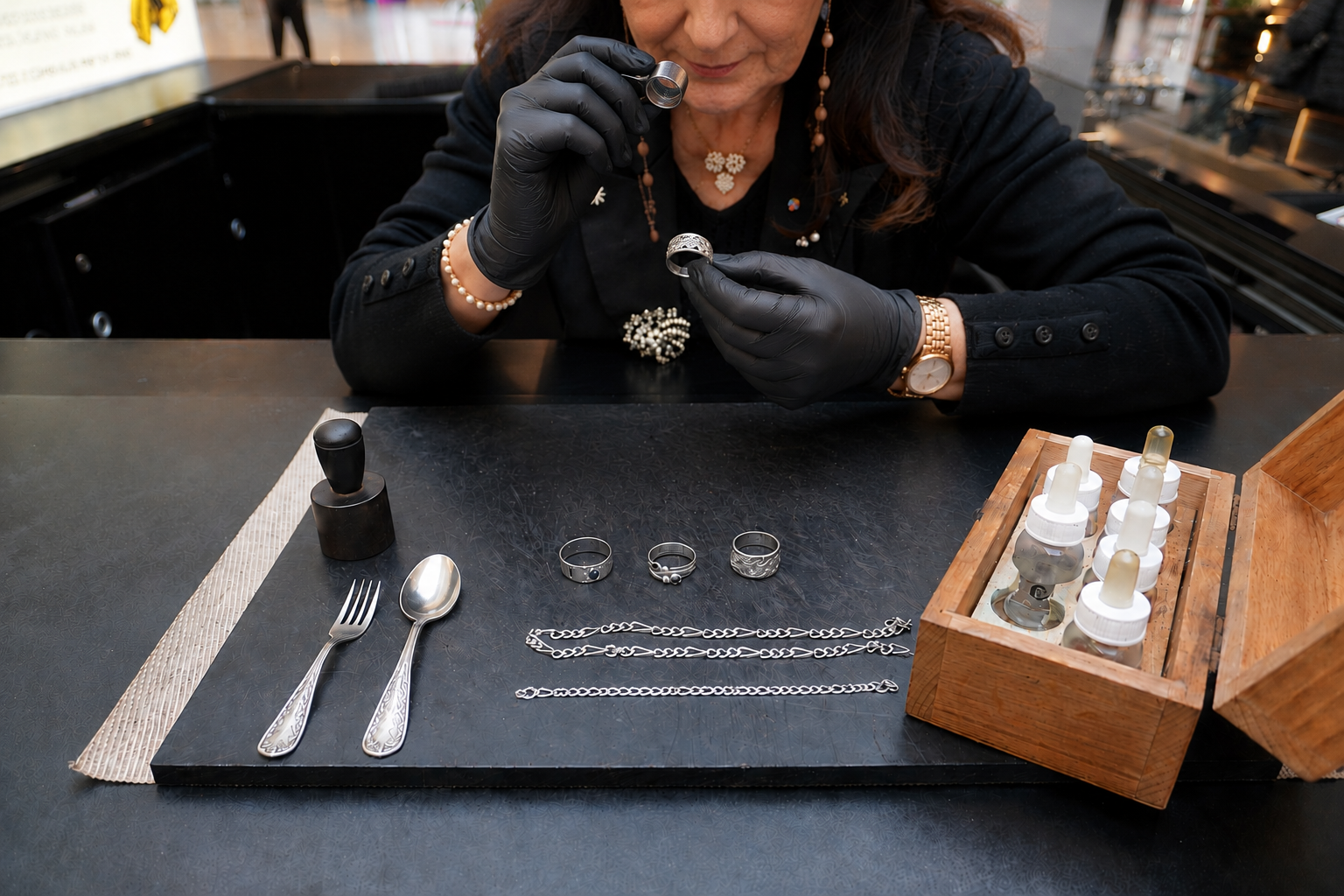 Vender plata en 4Dreams: joyas y objetos de plata para tasación y venta