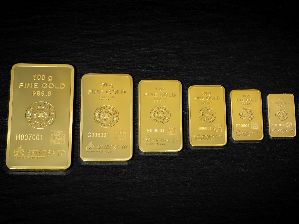 Minted bullion. Invest in Physical Gold Bullion 