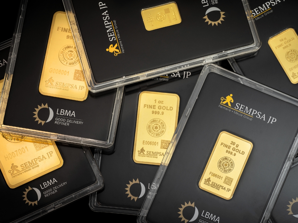 Gold Bars Blister Invest in Investment Gold Invest in Physical Gold 4dreams